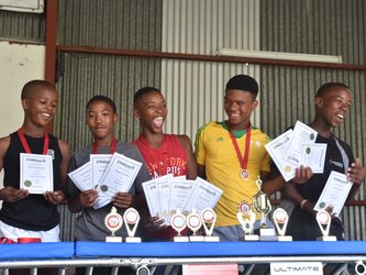 winning medals, trophies and awards
